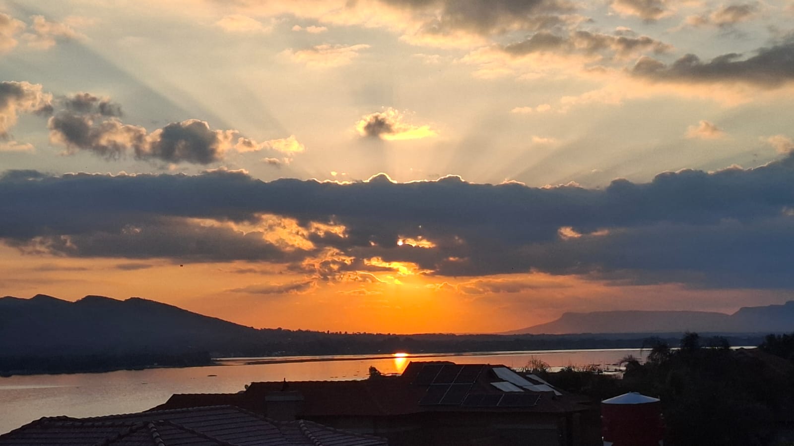 Sun on the water
